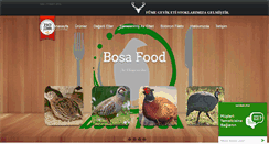 Desktop Screenshot of bosafood.com
